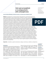 Wittkampf Et Al 2012 A Review of Modafinil and Armodafinil As Add On Therapy in Antipsychotic Treated Patients With