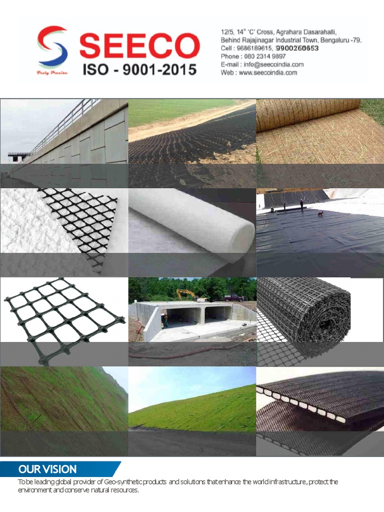 Geo-Synthetic Solutions for Infrastructure | PDF | Building Engineering ...