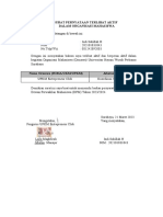 Format Surat Oprec DPM 2023-2024
