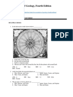 Test Bank For Essentials of Geology Fourth Edition