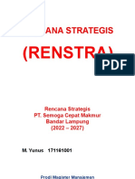 RENCANA STRATEGIS (Contoh)