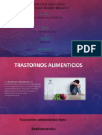 Trastornos Alimenticios.