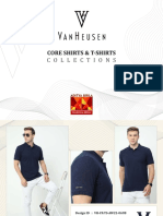 VanHeusen Shirts T-Shirts Catalogue 2023 Draft1