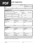 Credit Application Form 01