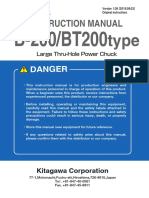 Kitagawa B212 - Instruction Manual - MTX 300