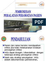 Pemrosesan Peralatan Perawatan Pasien