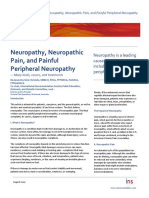 Fact Sheet Painful Peripheral Neuropathy