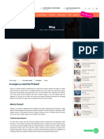 Is Surgery A Must For Fistula? - Dr. Samrat Jankar