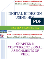 Chapter 4 - Concurent Signal Assignments of VHDL