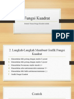 Fungsi Kuadrat