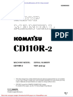 Komatsu Cd110r 2 Shop Manual