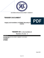 SPGRC Bidding Document - Supply and Installation of Boundary Fence August 2022-Ex-Ante
