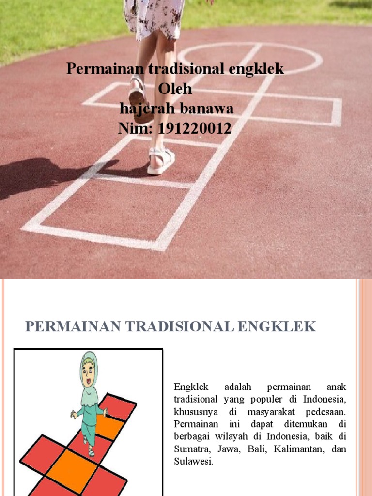 Permainan Tradisional Engklek di Indonesia | PDF | Griya & Taman