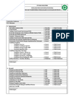 Check List Monitoring K3 (Kegiatan Proyek)