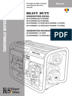 Manual Diesel-Generatoren HD RO HS9202