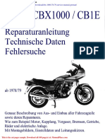 CBX 1000-78-79 Service Manual German