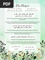 Panduan Doa Selamat Rumi Lengkap | PDF