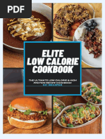 Cooking for Gains: Cheat Meal Guide | PDF