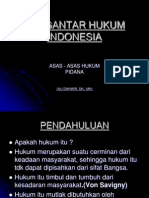 Asas-Asas Hukum Pidana