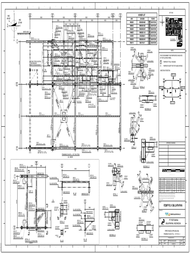 Tekla Structures Framing Plan Details | PDF