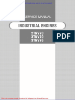 Yanmar New TNV Idi Service Manual