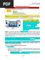 04.CA (CL) - IT - (Module-2) - (4) Information Technology-Software