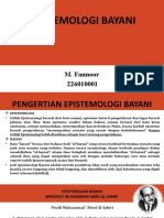 Epistemologi Bayani