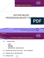 Notasi Muzik Kursus Ju Muzik Tahun 4