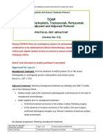 TCHP-Docetaxel Carboplatin Trastuzumab Pertuzumab Neoadjuvant Adjuvant Protocol V2.2