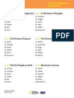 WW - Basic - L6 - Dictation Worksheet - Answer Key