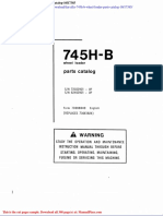 Fiat Allis 745h B Wheel Loader Parts Catalog 16f17385