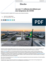 Brasil Multa A Moh-Pfizer-Collaboration-Agreement-Redacted Por 'Publicitar' Tratamientos Tempranos de COVID - Noticias de Primera Línea