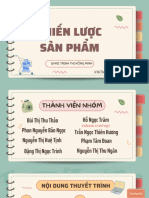 Nhóm 3 - Chiến Lược Sản Phẩm