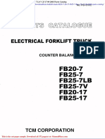 TCM Forklift Truck fb20 7 20 17 fb25 7 LB V 25 17 09 2003 Parts Catalog