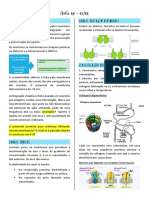 Bioeletrogênese e Integração Sináptica