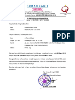 SURAT PENGALAMAN KERJA RS Bunda DR - Rahmat