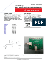 TIPD128 CapacitiveLoadDrive CapacitiveLoadDriveSolutionUsingAnIsolationResistor Tidu032c