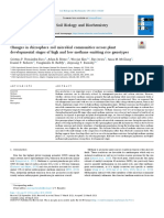 Changes in Rhizosphere Soil Microbial Communities