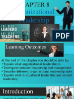 ProfEd5 CHAPTER 8 - Organizational Leadership