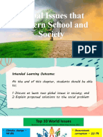 ProfEd5 Chapter 5 Global Issues That Concern School and Society