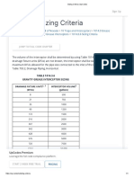 Sizing Criteria - UpCodes