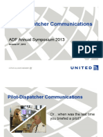 Pilot-Dispatcher Communications