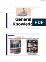General Knowledge: Database