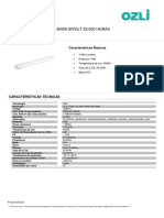 Lâmpada Led Tube 18W 4000K Bivolt 25.000 Horas: Características Básicas