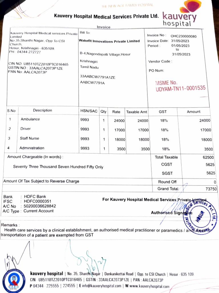 Kauvery 3 May 23 Pdf Hospital Health Care