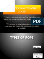 Rescue Knots and Lines