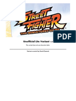 Street Fighter Lite (No Cards) Variant 1.1