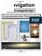 Astronomische Navigation - Vorlesung