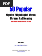 Download Nigerian Pidgin English learn To Speak Pidgin English Fast by Mk Akan SN65726745 doc pdf