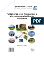 Fundamentos Sobre Tenología de La Información para Las Ciencias Económicas (Primera Edición)
